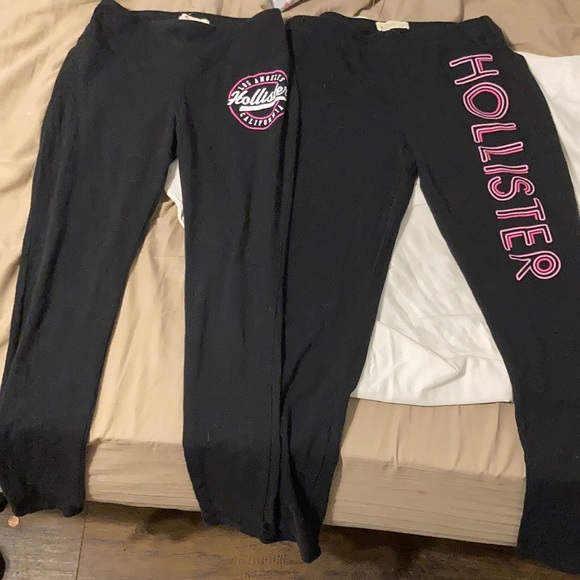 Hollister Pants \u0026 Jumpsuits | 2 Pair Hollister Leggings Xs S | Color: Black | Size: Xs | Annaleesattic's Closet